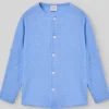 Camisa azul "DORNA" | PAZ Rodriguez Discount