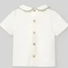 Camisa con lorzas "CEREMONIA" | PAZ Rodriguez Online