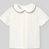 Camisa con lorzas "CEREMONIA" | PAZ Rodriguez New