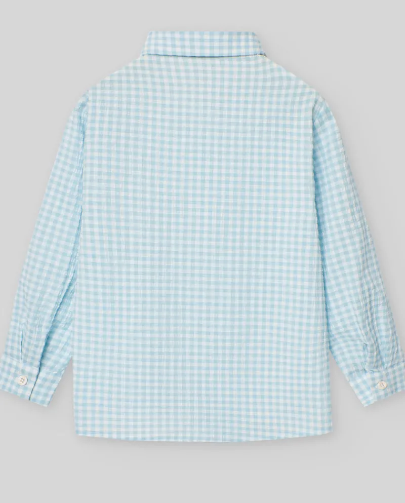 Camisa cuadros "FLOR" | PAZ Rodriguez Outlet