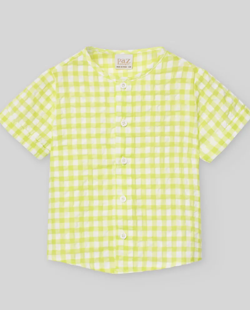 Camisa manga corta "PEONZA" | PAZ Rodriguez Discount
