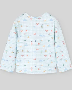 Camiseta estampado mar "BAÑO" | PAZ Rodriguez Outlet