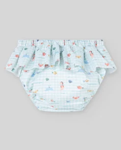 Culetín estampado mar "BAÑO" | PAZ Rodriguez Outlet
