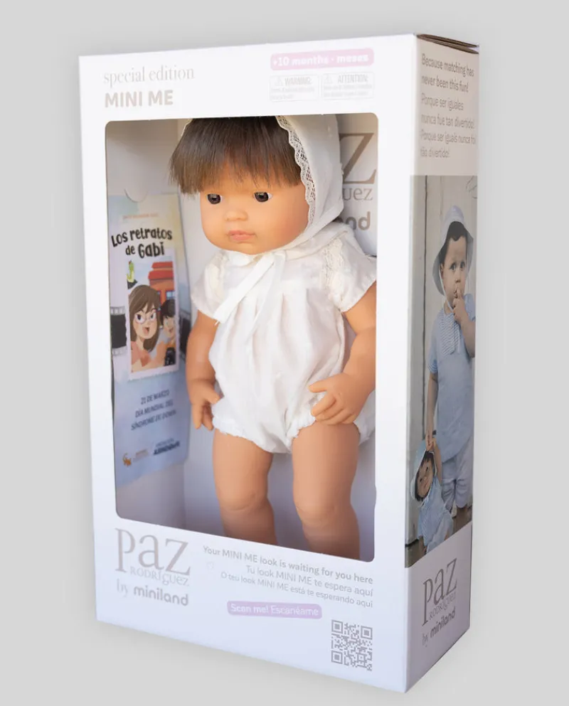 Muñeco PAZ Rodríguez by Miniland "MINI ME" | PAZ Rodriguez Outlet