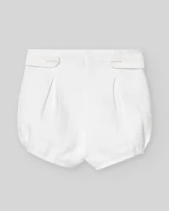 Pantalón corto blanco "VENTO" | PAZ Rodriguez Best