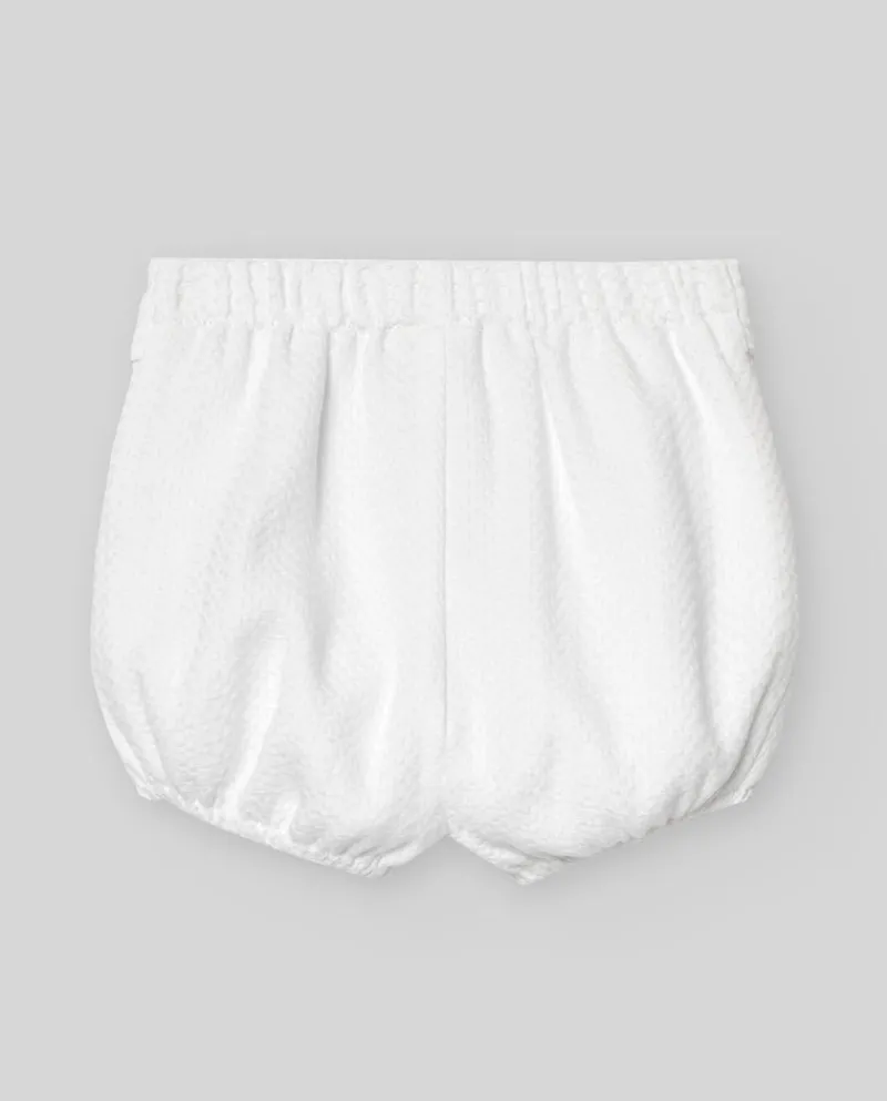 Pantalón corto blanco "VENTO" | PAZ Rodriguez Best