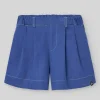 Pantalón corto denim "BALLOON" | PAZ Rodriguez Outlet