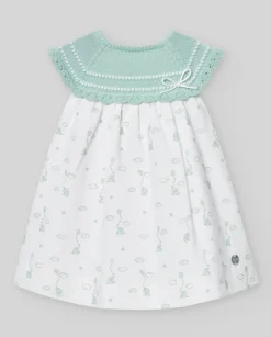 Vestido combinado "EIDO" | PAZ Rodriguez Outlet