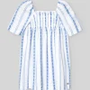 Vestido rayas "DORNA" | PAZ Rodriguez Discount